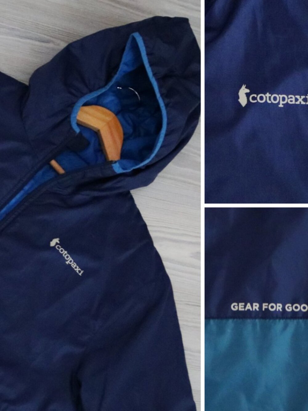 Cotopaxi Teca Calido Jacket Men's Colorblock Outdoor Reversable Full Zip Size L